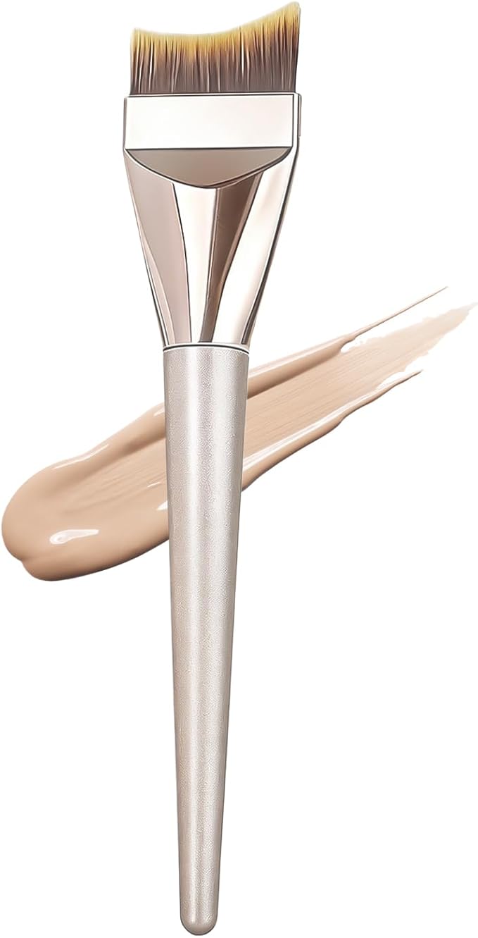 Flat Foundation & Concealer Brush — Gentle On Skin, Professional Finish