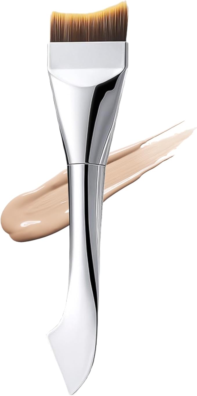 Flat Foundation & Concealer Brush — Gentle On Skin, Professional Finish